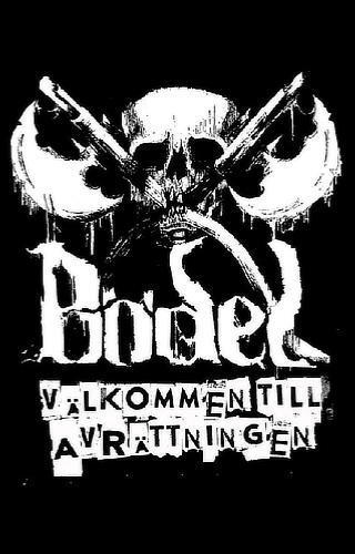 The front cover of Välkommen Till Avrättningen