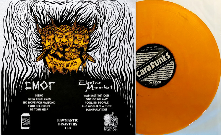 The limited version of the vinyl in orange