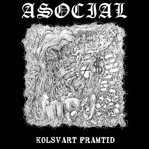 Omslaget till Kolsvart Framtid